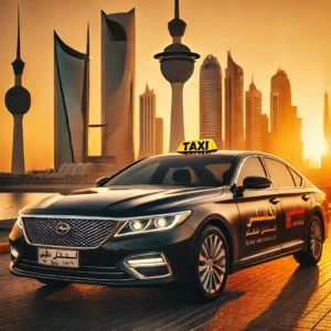تاكسي مطار كبير مع سائق